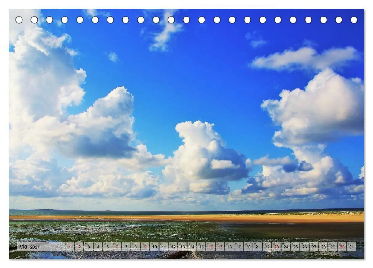 Bild: 9783569833371 | Typisch Amrum! (Tischkalender 2027 DIN A5 quer), CALVENDO...