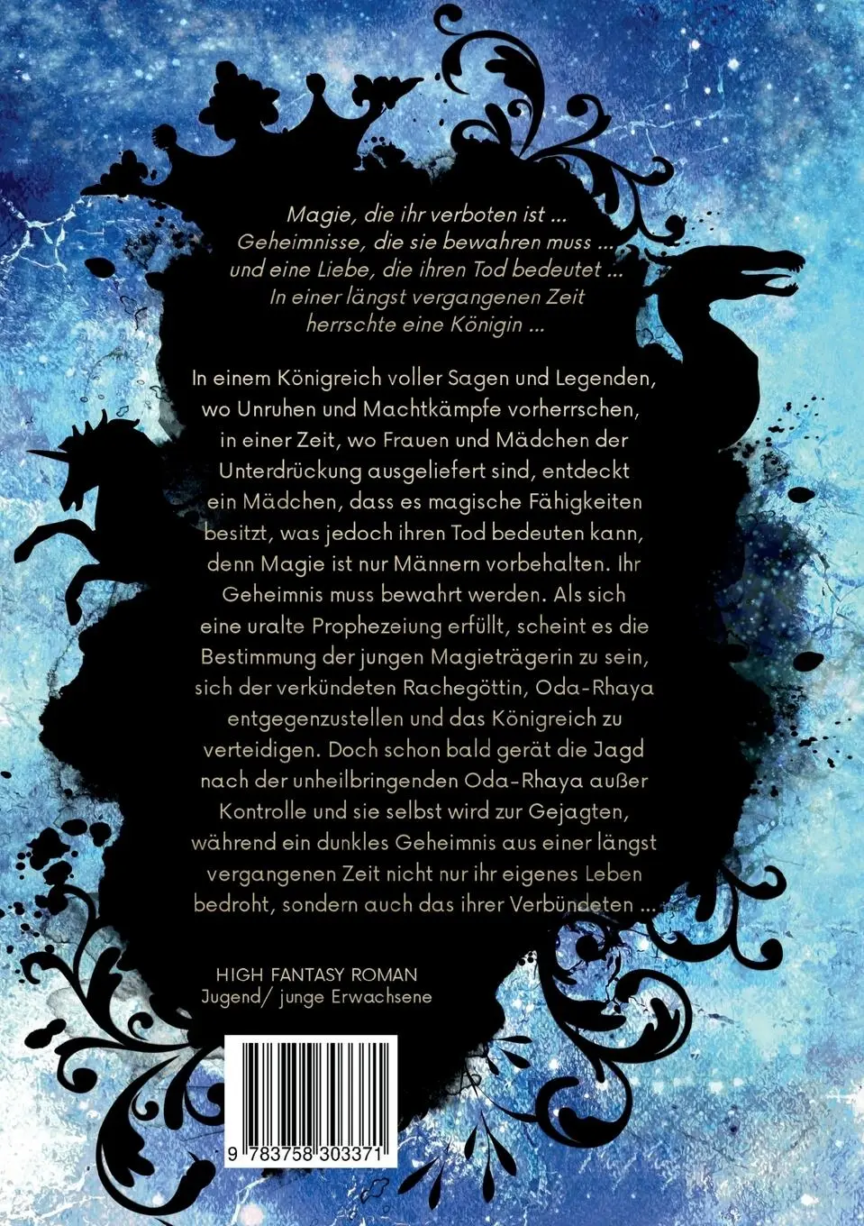 Rückseite: 9783758303371 | ASHAMUR - THE QUEEN'S TALE | Eileen Schlüter | Taschenbuch | Paperback