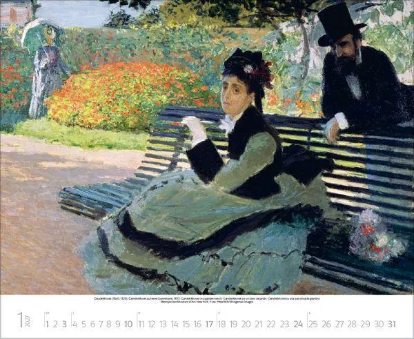 Bild: 9783819303371 | Gärten in der Kunst 2027 | Verlag Korsch | Kalender | 14 S. | Deutsch