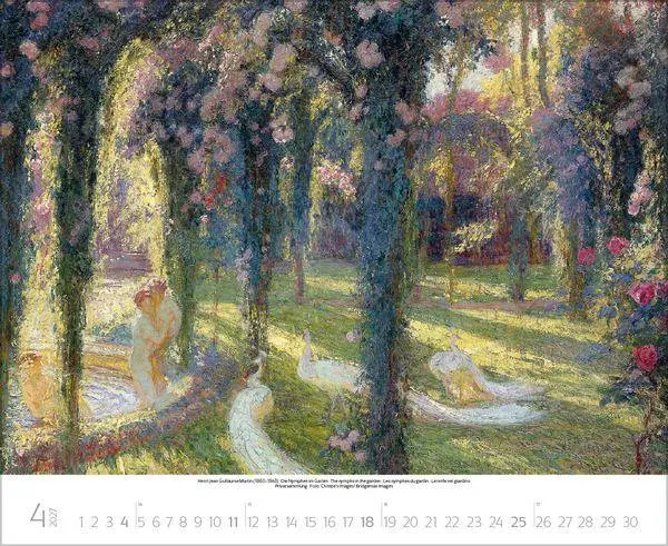 Bild: 9783819303371 | Gärten in der Kunst 2027 | Verlag Korsch | Kalender | 14 S. | Deutsch