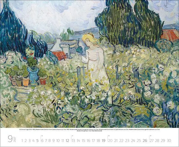 Bild: 9783819303371 | Gärten in der Kunst 2027 | Verlag Korsch | Kalender | 14 S. | Deutsch