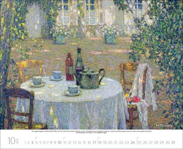 Bild: 9783819303371 | Gärten in der Kunst 2027 | Verlag Korsch | Kalender | 14 S. | Deutsch