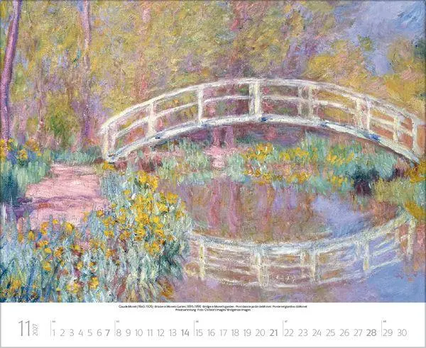 Bild: 9783819303371 | Gärten in der Kunst 2027 | Verlag Korsch | Kalender | 14 S. | Deutsch