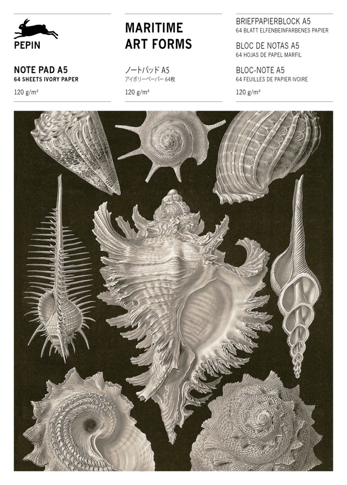 Cover: 9789460093371 | Maritime Art Forms | Writing Paper &amp; Note Pad A5 | Pepin van Roojen