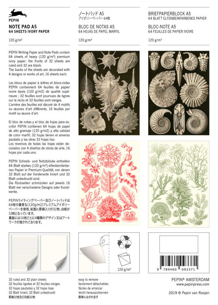 Bild: 9789460093371 | Maritime Art Forms | Writing Paper &amp; Note Pad A5 | Pepin van Roojen