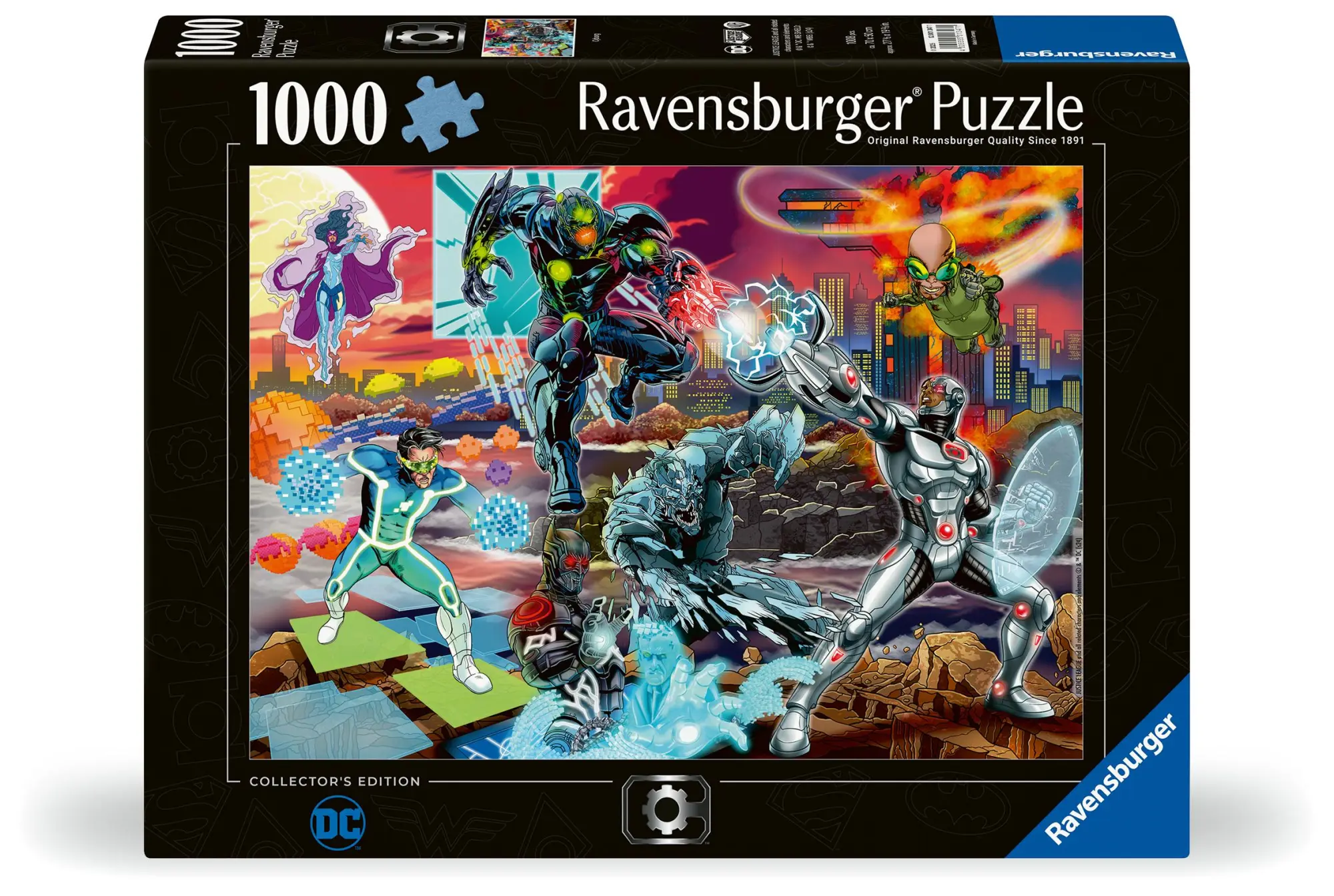 Cover: 4005555013471 | Erwachsenenpuzzle 1000 Teile - Justice League - Cyborg | Spiel | 2025