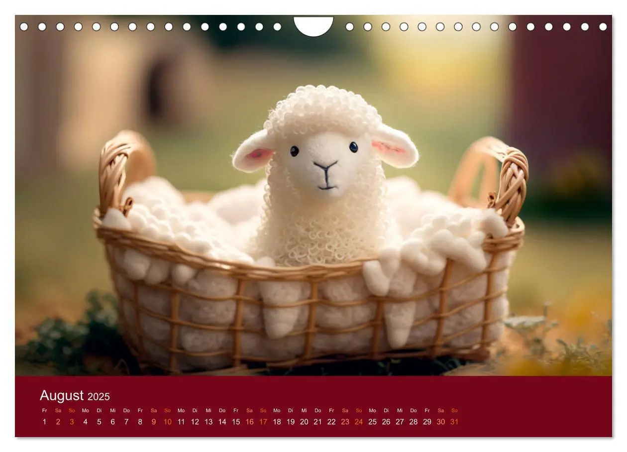 Bild: 9783383913471 | Die Schafe sind los Wollige Aussichten (Wandkalender 2025 DIN A4...