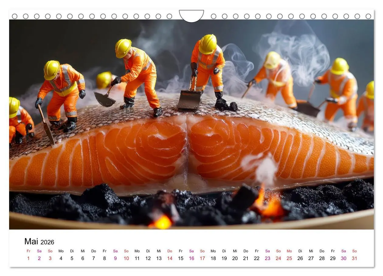 Bild: 9783457263471 | Winzige Welten - die kleinen Helfer des Jahres (Wandkalender 2026...
