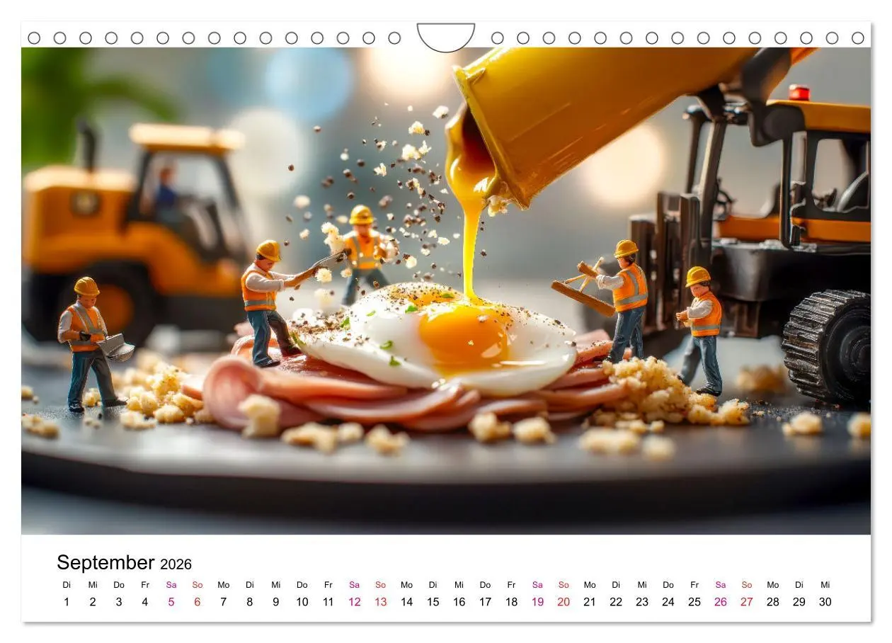 Bild: 9783457263471 | Winzige Welten - die kleinen Helfer des Jahres (Wandkalender 2026...