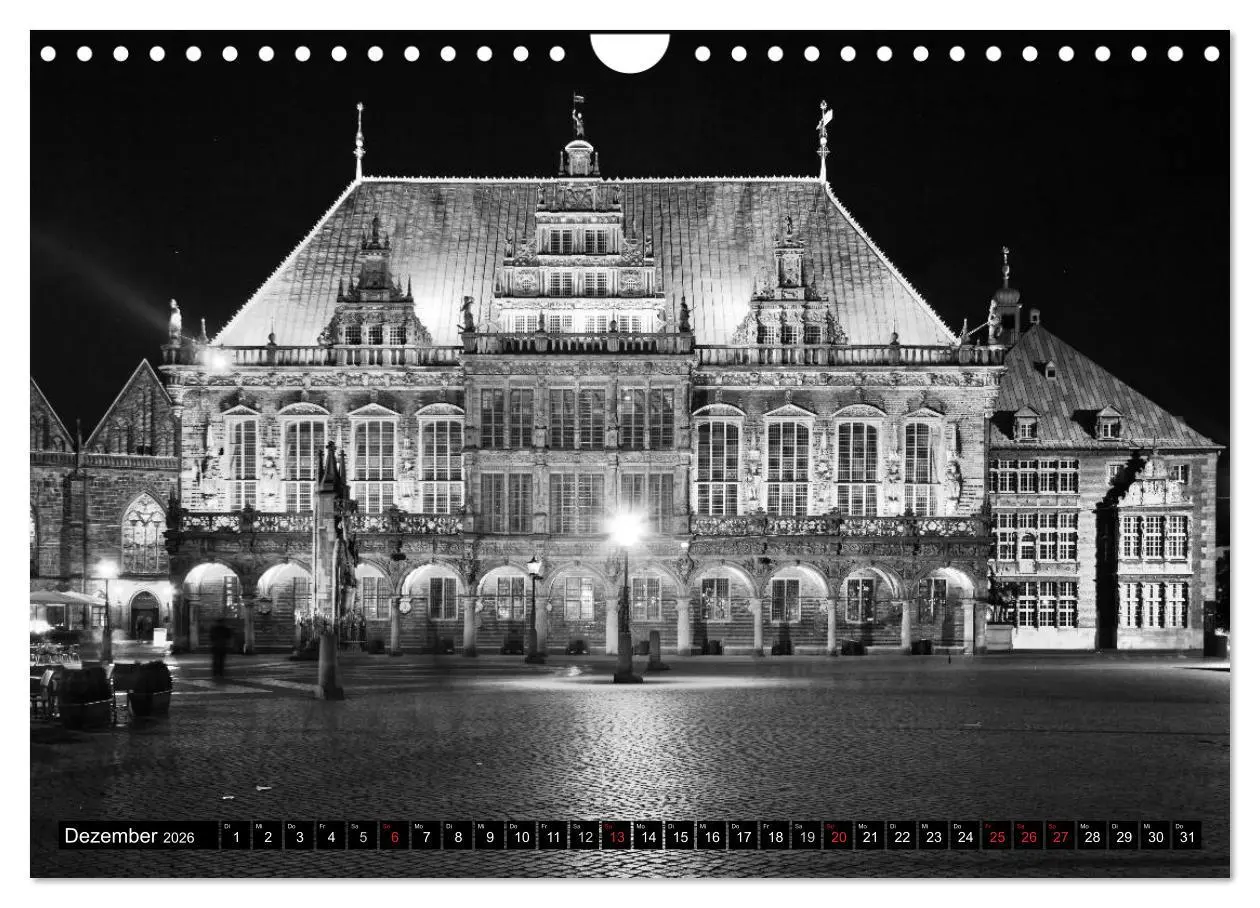 Bild: 9783516043471 | Historisches Bremen (Wandkalender 2026 DIN A4 quer), CALVENDO...