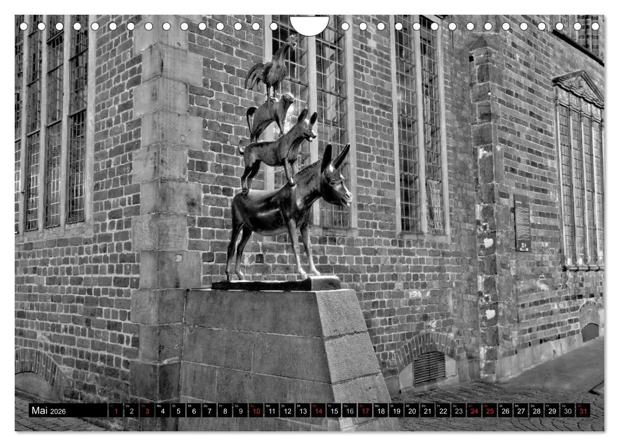 Bild: 9783516043471 | Historisches Bremen (Wandkalender 2026 DIN A4 quer), CALVENDO...