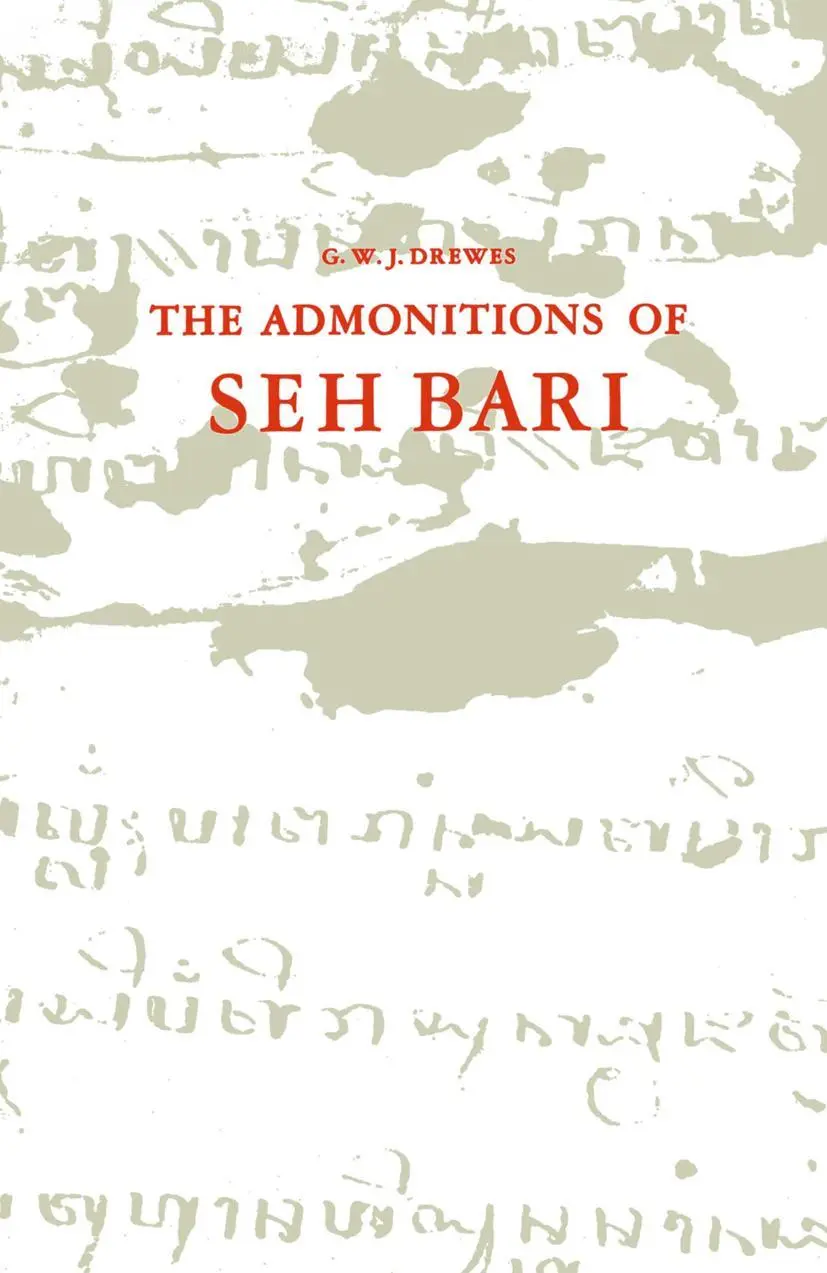Cover: 9789401503471 | The Admonitions of Seh Bari | Pangerang Bonan | Taschenbuch | vii