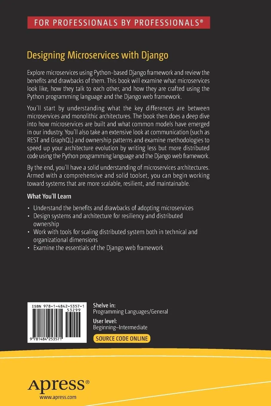 Rückseite: 9781484253571 | Designing Microservices with Django | Akos Hochrein | Taschenbuch | xv