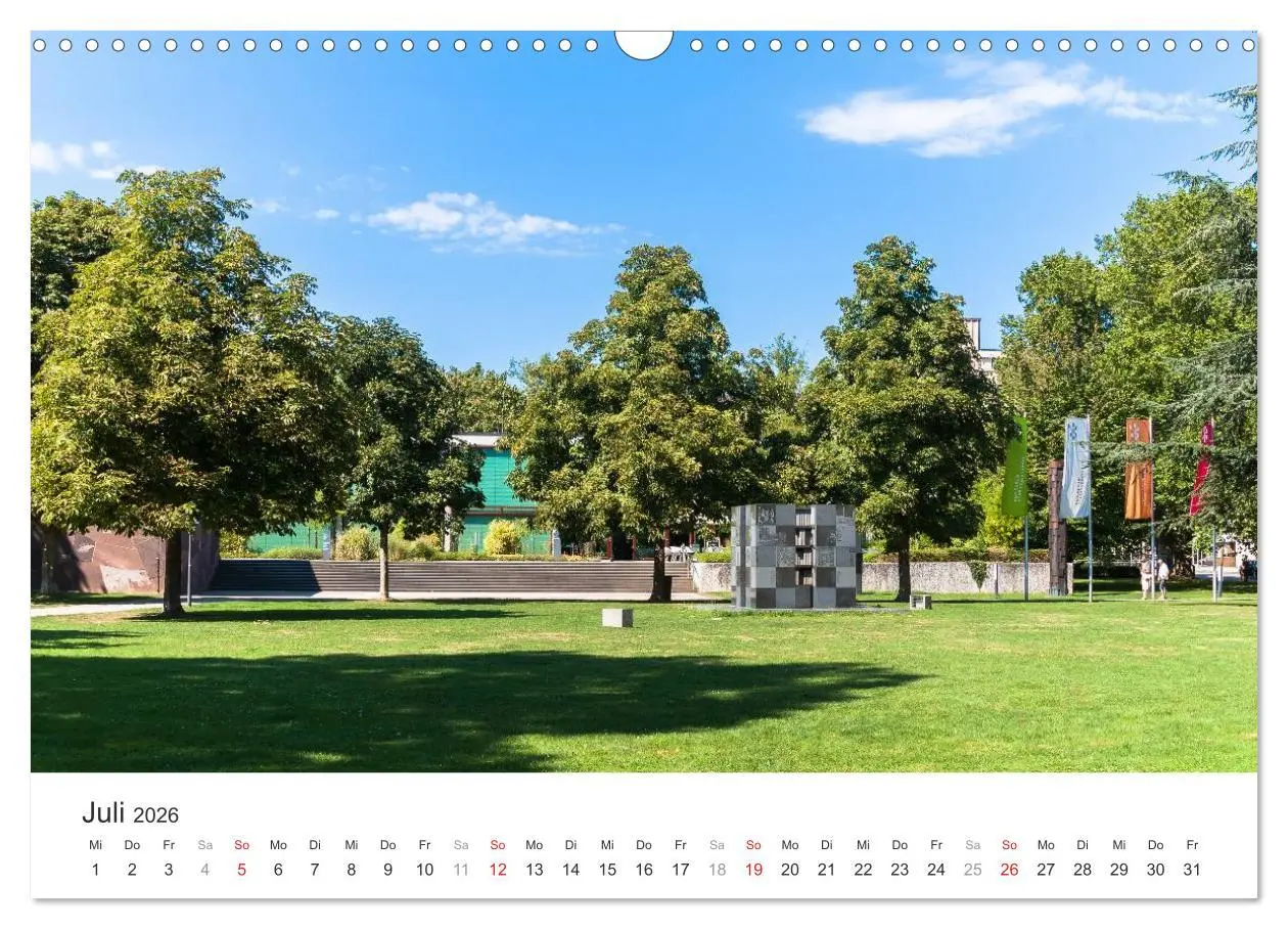 Bild: 9783457943571 | Pforzheims schöne Stellen (Wandkalender 2026 DIN A3 quer), CALVENDO...