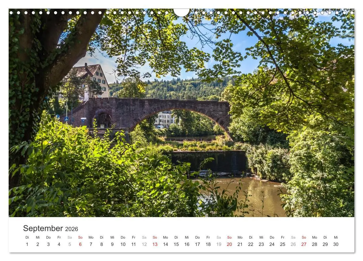 Bild: 9783457943571 | Pforzheims schöne Stellen (Wandkalender 2026 DIN A3 quer), CALVENDO...