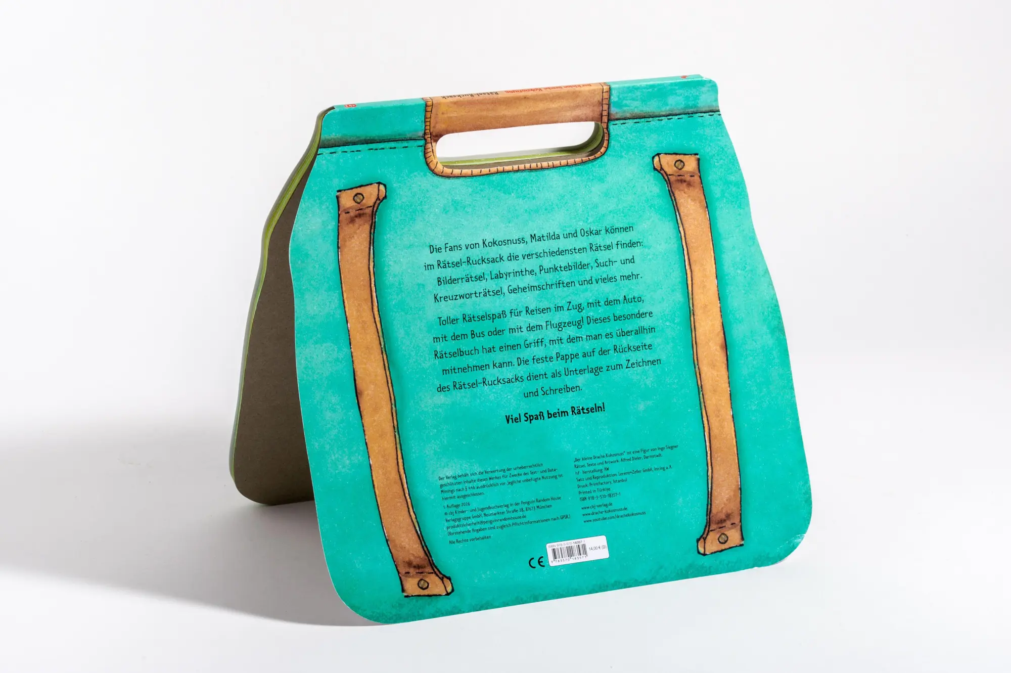 Bild: 9783570183571 | Der kleine Drache Kokosnuss - Rätsel-Rucksack | Ingo Siegner | Buch