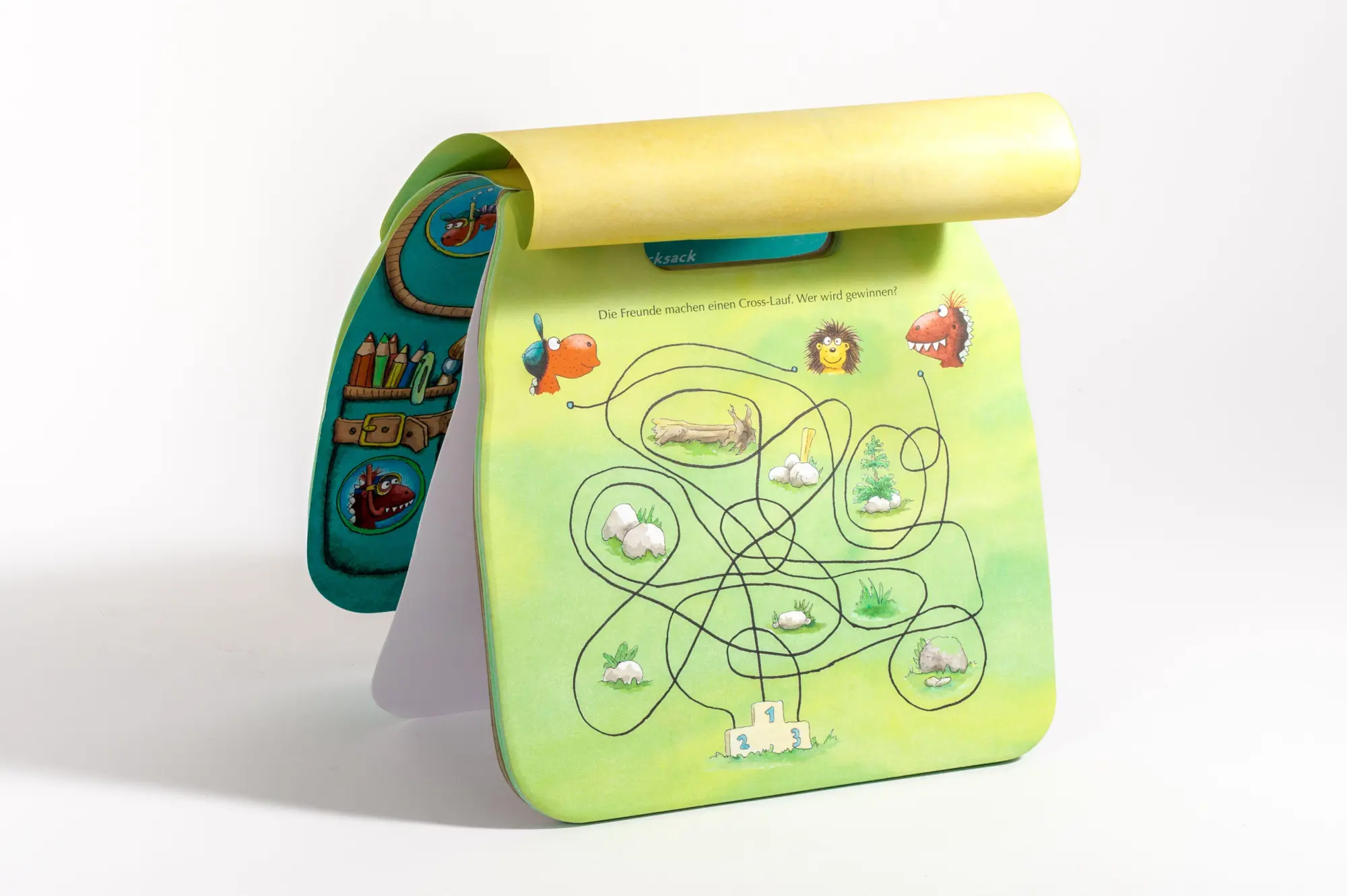 Bild: 9783570183571 | Der kleine Drache Kokosnuss - Rätsel-Rucksack | Ingo Siegner | Buch