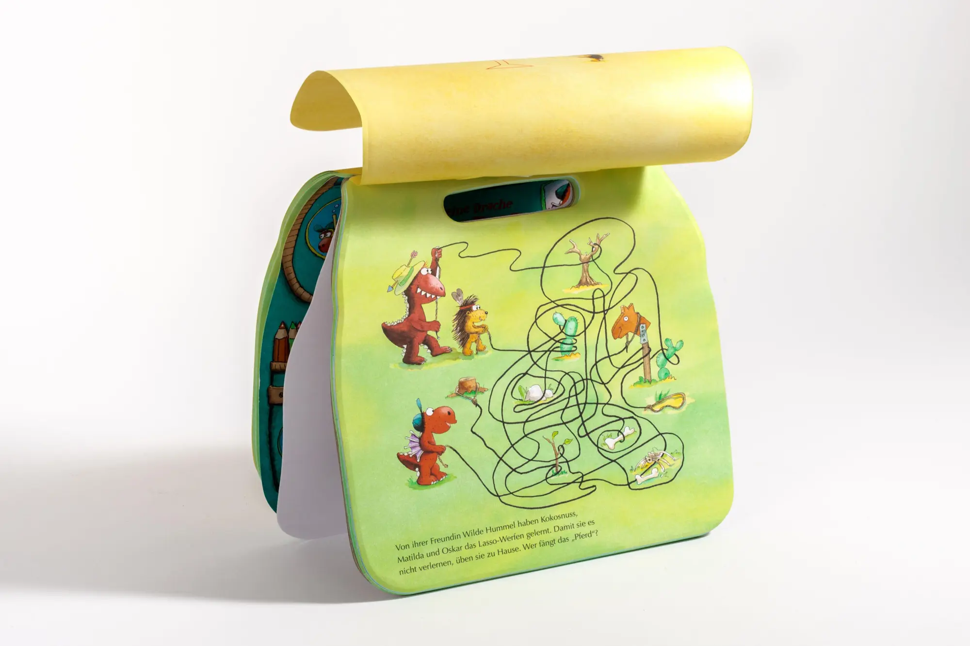 Bild: 9783570183571 | Der kleine Drache Kokosnuss - Rätsel-Rucksack | Ingo Siegner | Buch