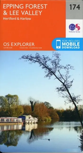 Cover: 9780319243671 | Epping Forest &amp; Lee Valley | Ordnance Survey | (Land-)Karte | Englisch