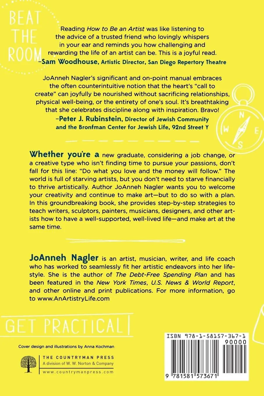 Rückseite: 9781581573671 | How to Be an Artist Without Losing Your Mind, Your Shirt, or Your...