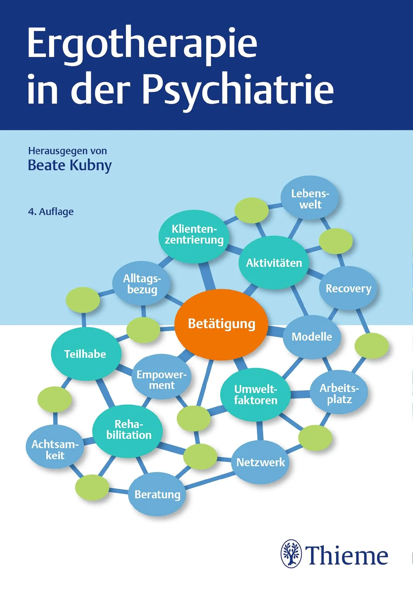 Cover: 9783132423671 | Ergotherapie in der Psychiatrie | Beate Kubny | Buch | 608 S. | 2020