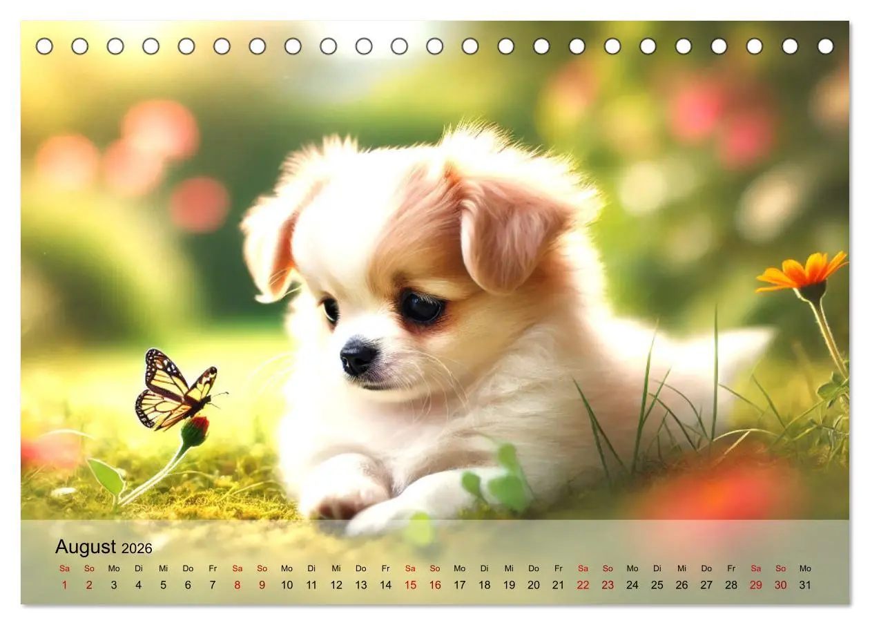 Bild: 9783457313671 | Chihuahua-Welpen - Kleine Wunder (Tischkalender 2026 DIN A5 quer),...
