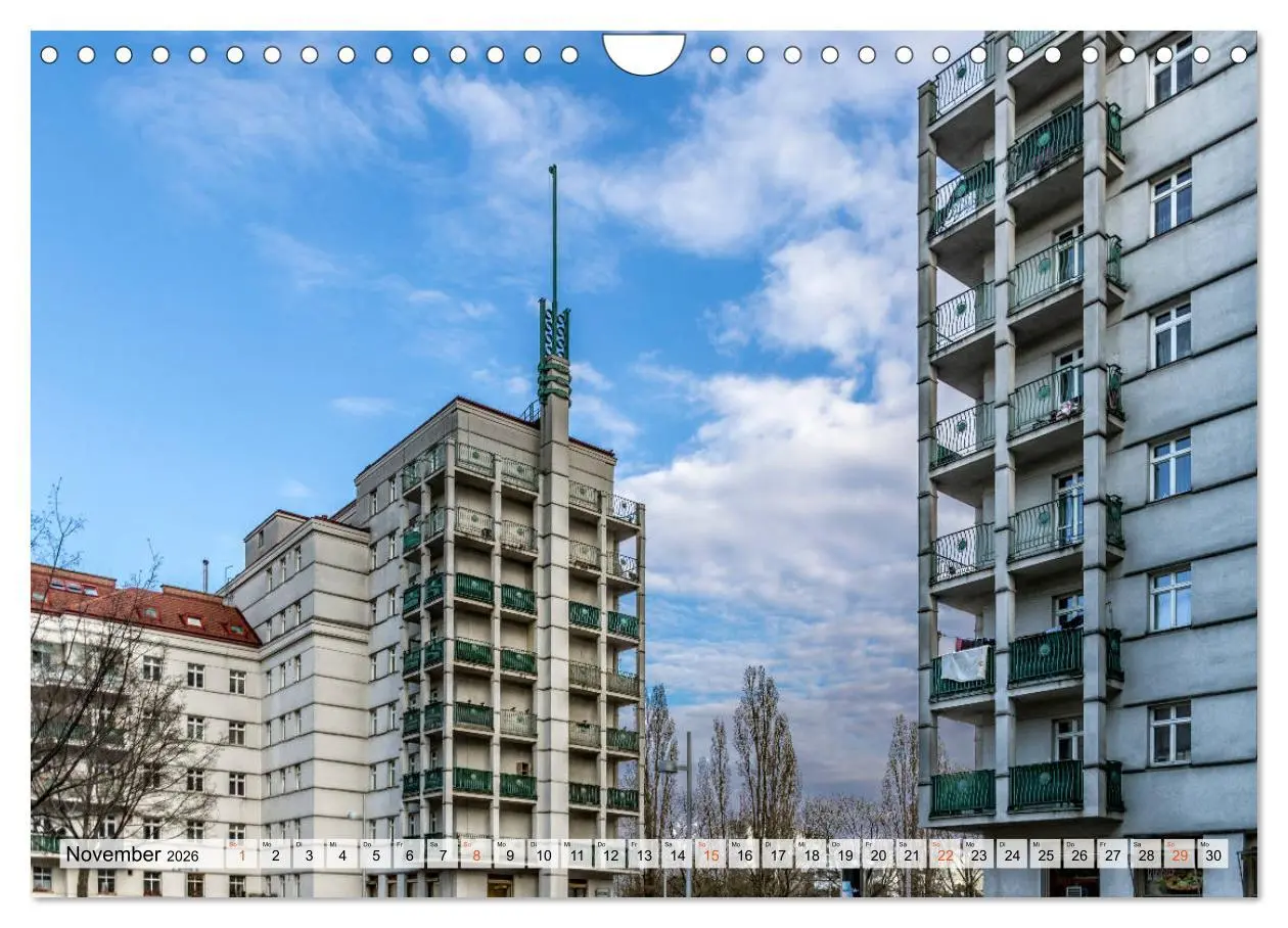 Bild: 9783457793671 | Baukunst des Roten Wien (Wandkalender 2026 DIN A4 quer), CALVENDO...