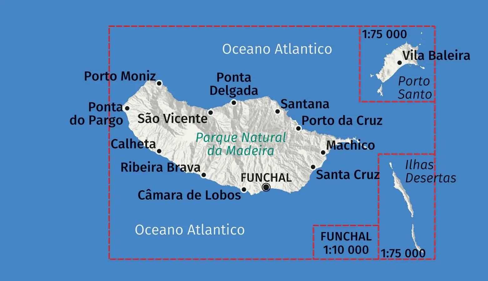 Bild: 9783991543671 | KOMPASS Wanderkarte 234 Madeira 1:50.000 | (Land-)Karte | Deutsch