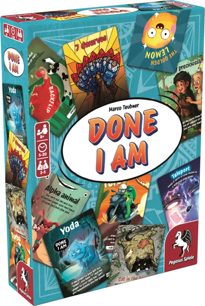 Cover: 4250231743771 | DONE I AM | Spiel | 18293E | Deutsch | Pegasus Spiele