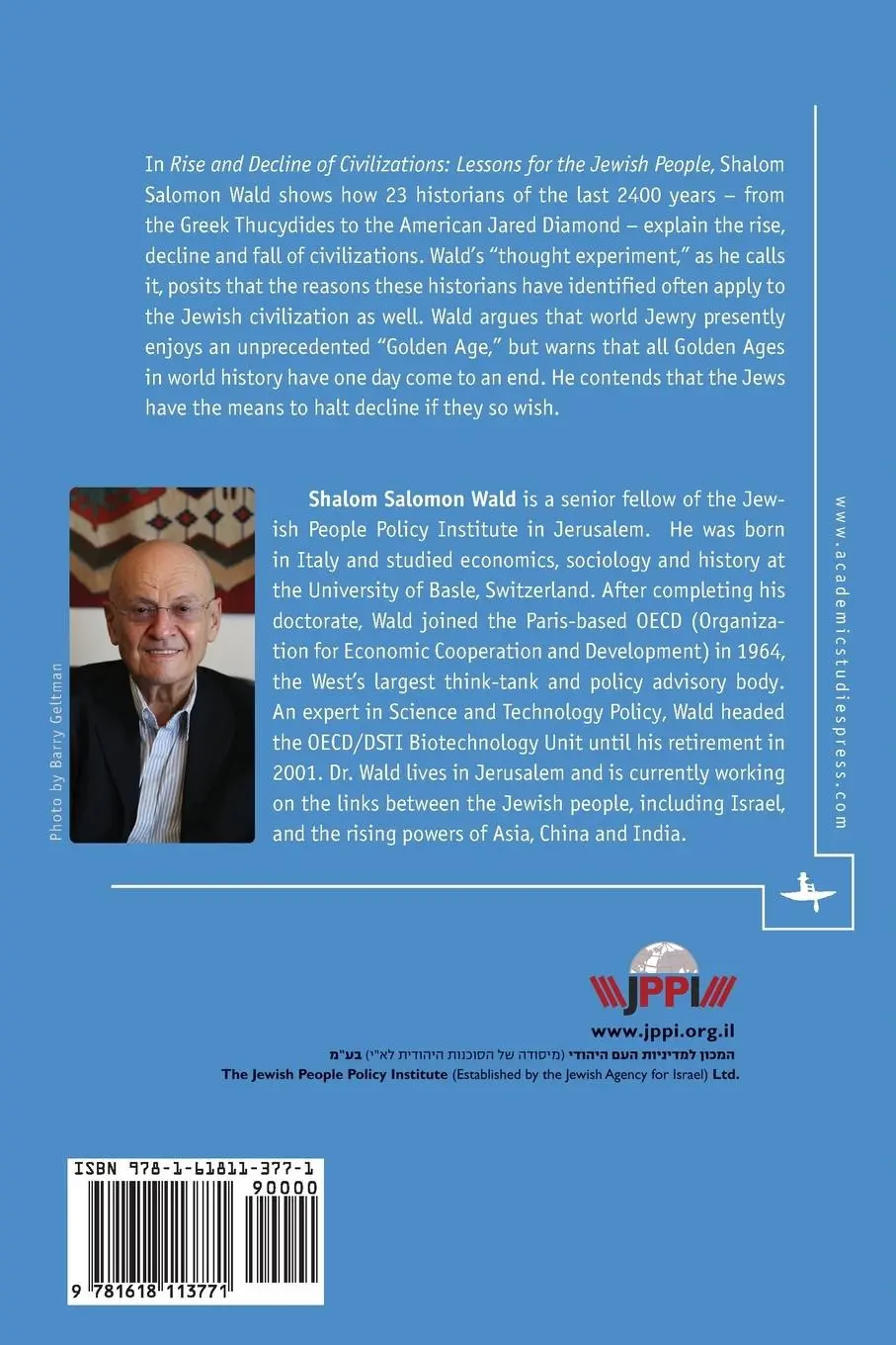 Rückseite: 9781618113771 | Rise and Decline of Civilizations | Lessons for the Jewish People