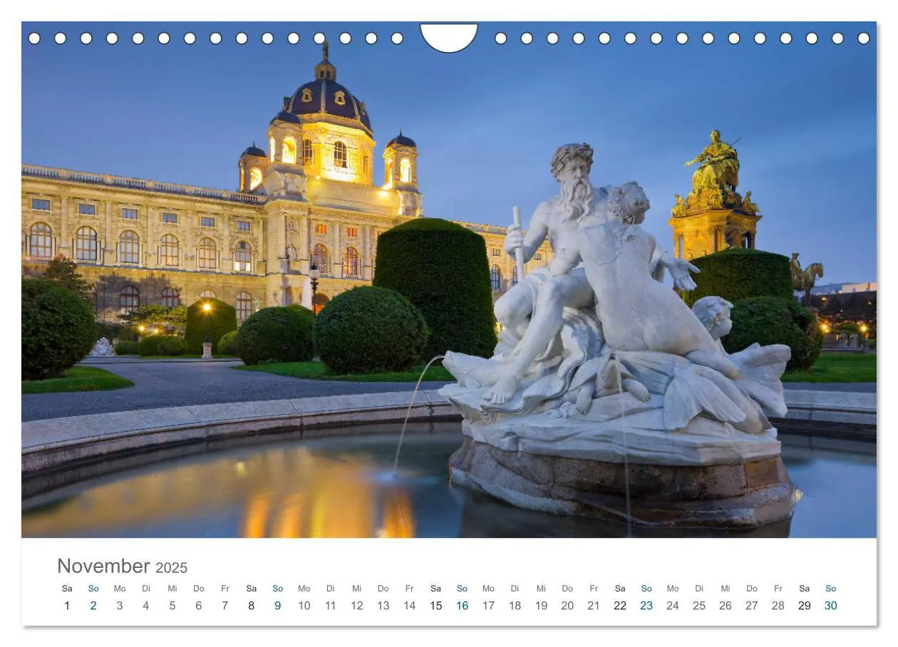 Bild: 9783435453771 | Traumhaftes Wien 2025 (Wandkalender 2025 DIN A4 quer), CALVENDO...