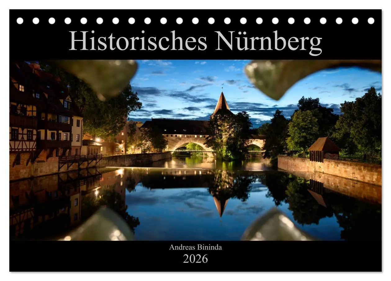 Cover: 9783457853771 | Historisches Nürnberg (Tischkalender 2026 DIN A5 quer), CALVENDO...
