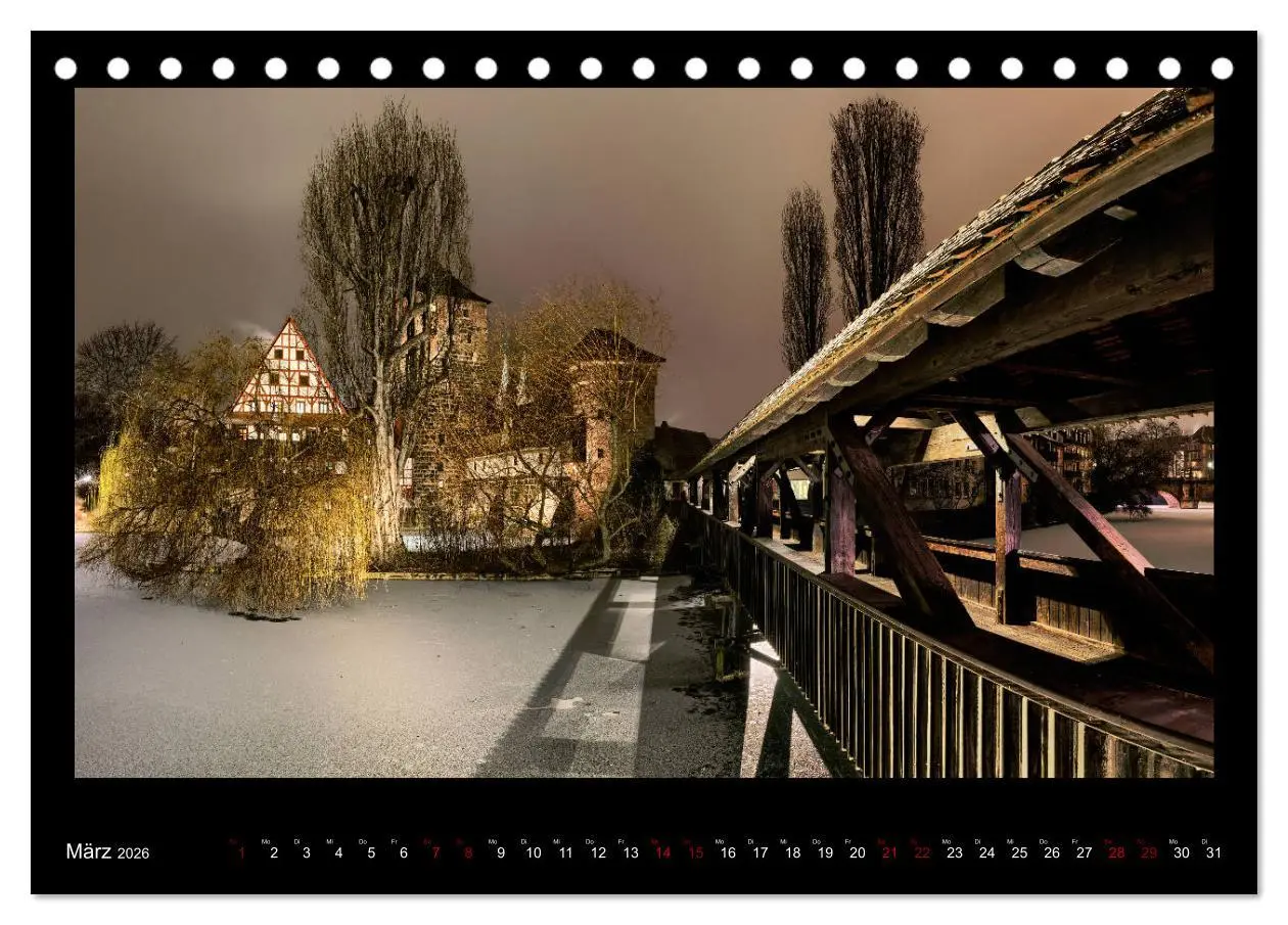 Bild: 9783457853771 | Historisches Nürnberg (Tischkalender 2026 DIN A5 quer), CALVENDO...