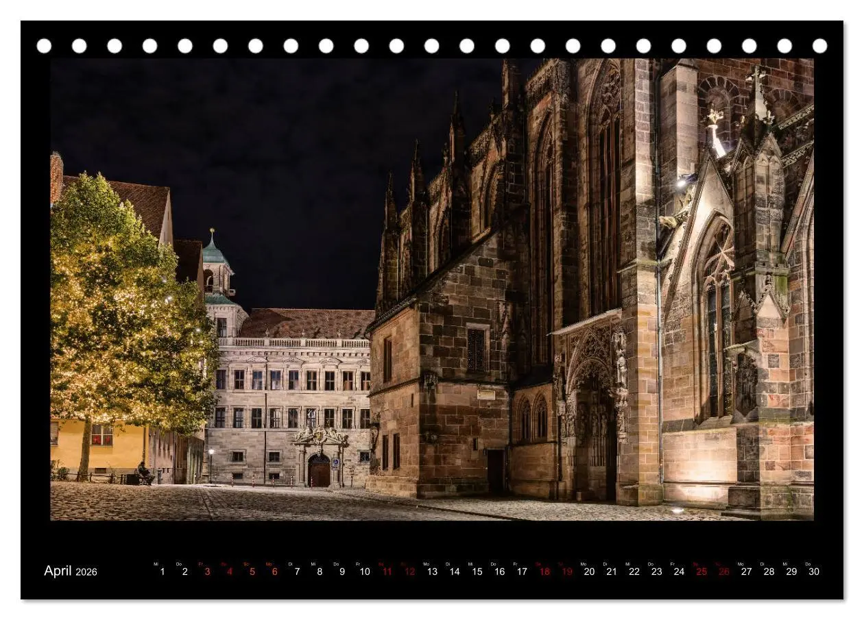 Bild: 9783457853771 | Historisches Nürnberg (Tischkalender 2026 DIN A5 quer), CALVENDO...
