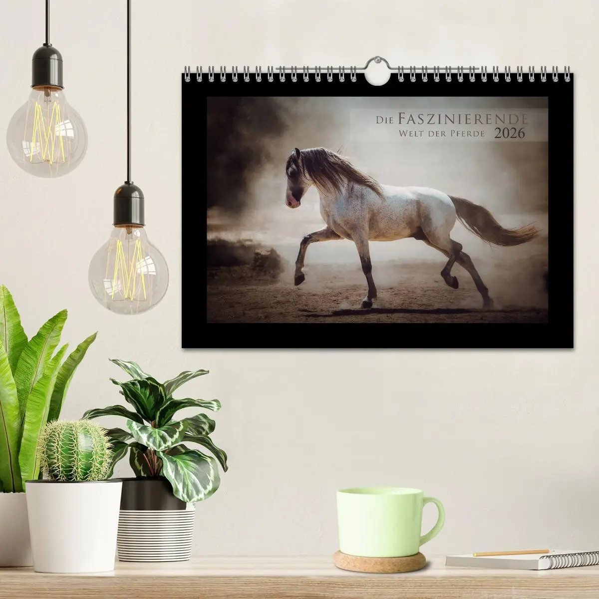 Bild: 9783457923771 | Die Faszinierende Welt der Pferde (Wandkalender 2026 DIN A4 quer),...