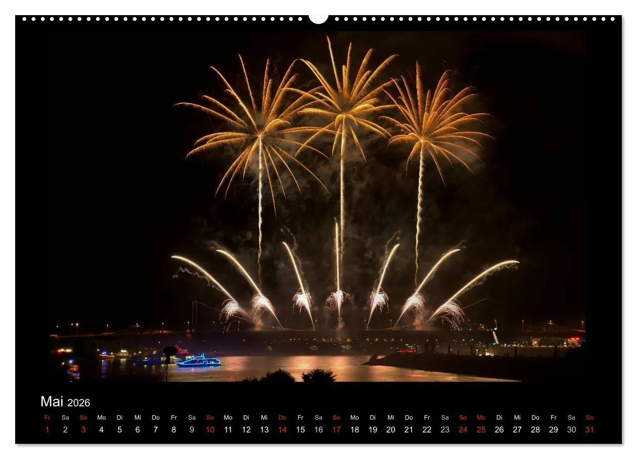 Bild: 9783516183771 | Feuerwerks - Impressionen (hochwertiger Premium Wandkalender 2026...