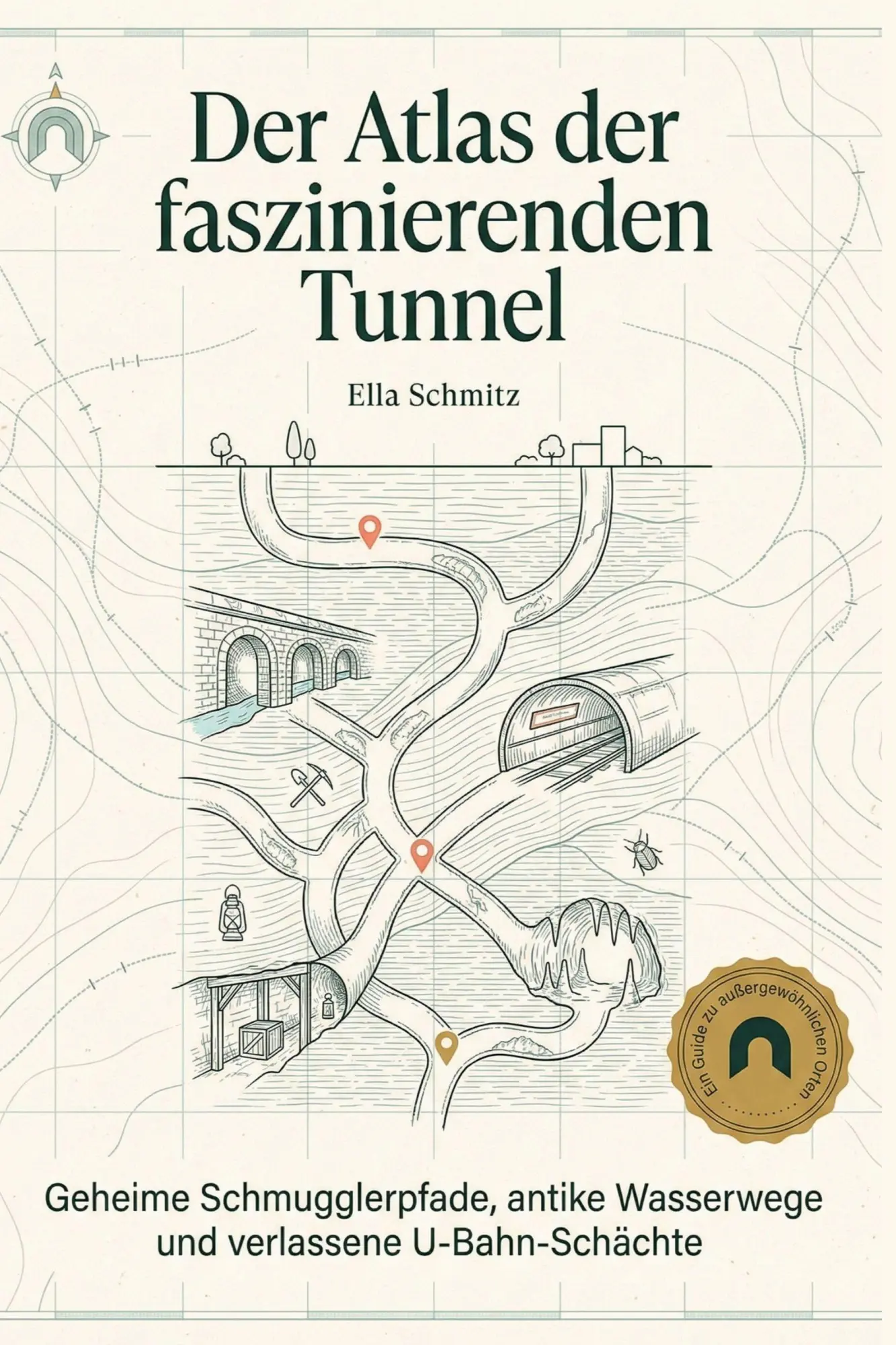 Cover: 9783695383771 | Der Atlas der faszinierenden Tunnel | Ella Schmitz | Taschenbuch
