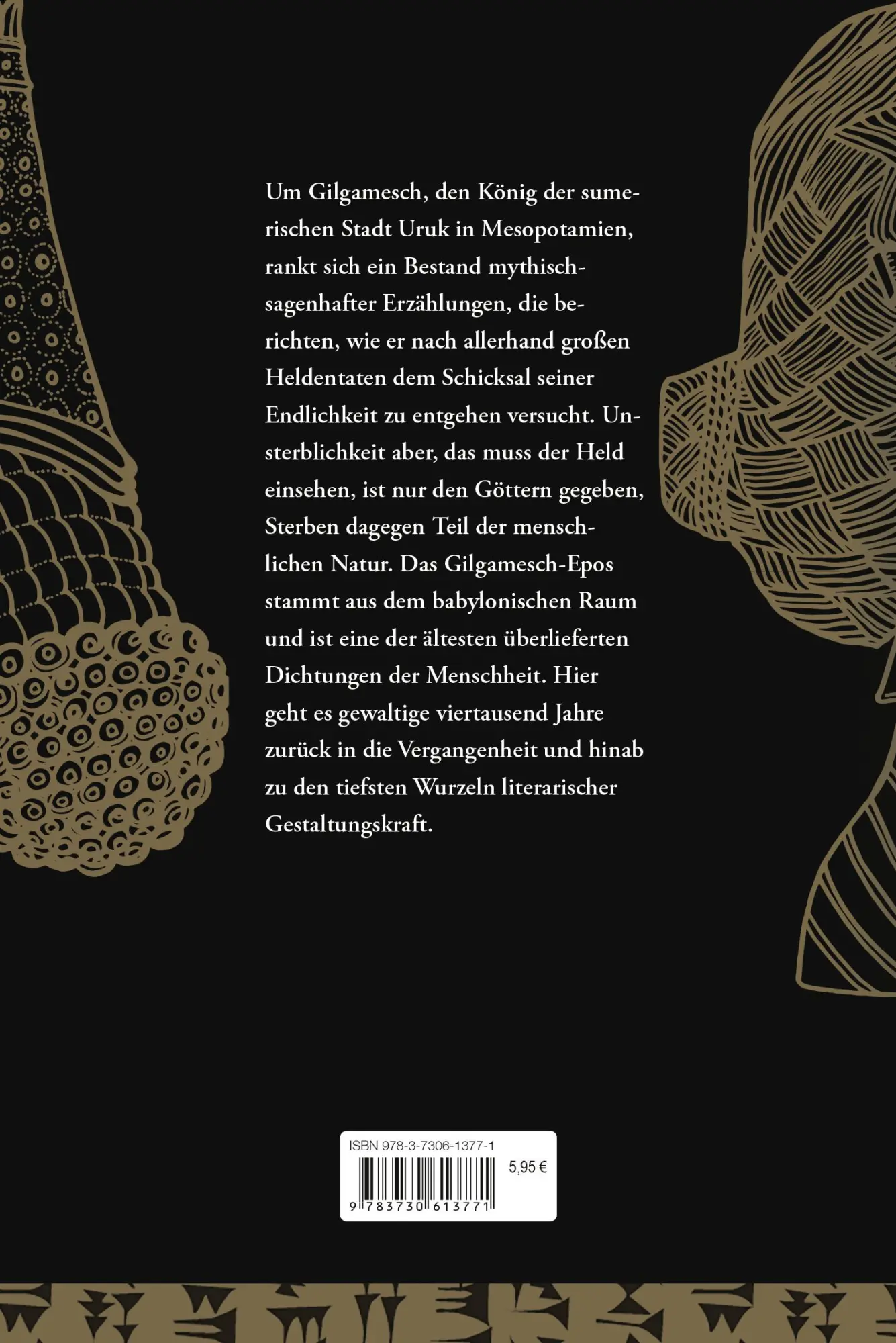 Bild: 9783730613771 | Das Gilgamesch-Epos. Eine der ältesten schriftlich fixierten...