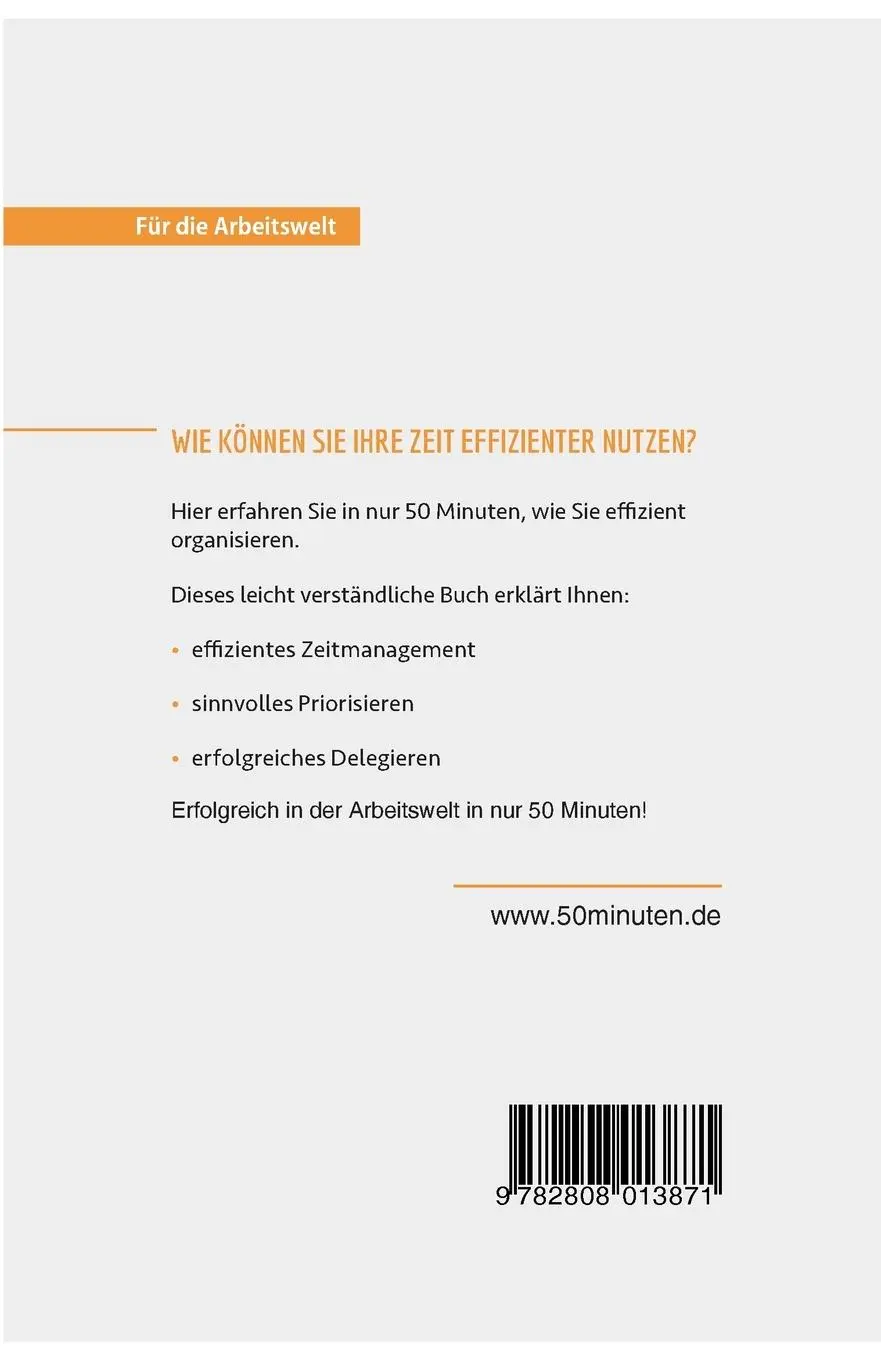 Rückseite: 9782808013871 | Effiziente Arbeitsorganisation | Isabelle Aussant | Taschenbuch | 2019