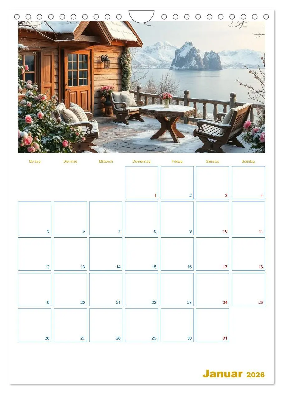 Bild: 9783457773871 | Cottageträume - Ein Jahr voller ländlicher Magie (Wandkalender 2026...