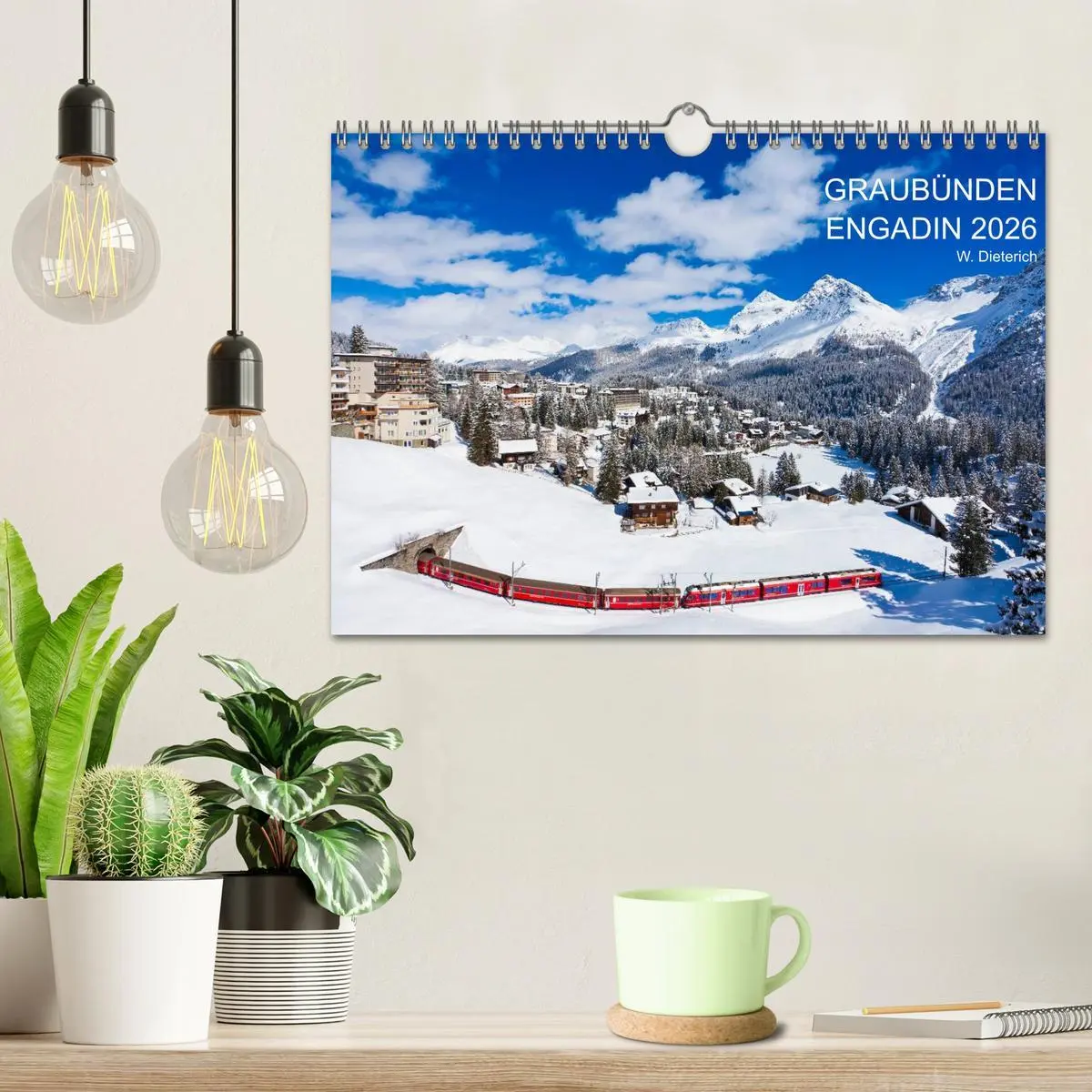 Bild: 9783516173871 | Graubünden Engadin 2026 (Wandkalender 2026 DIN A4 quer), CALVENDO...