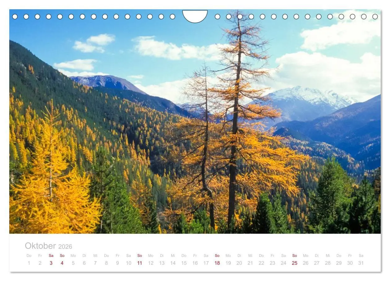 Bild: 9783516173871 | Graubünden Engadin 2026 (Wandkalender 2026 DIN A4 quer), CALVENDO...