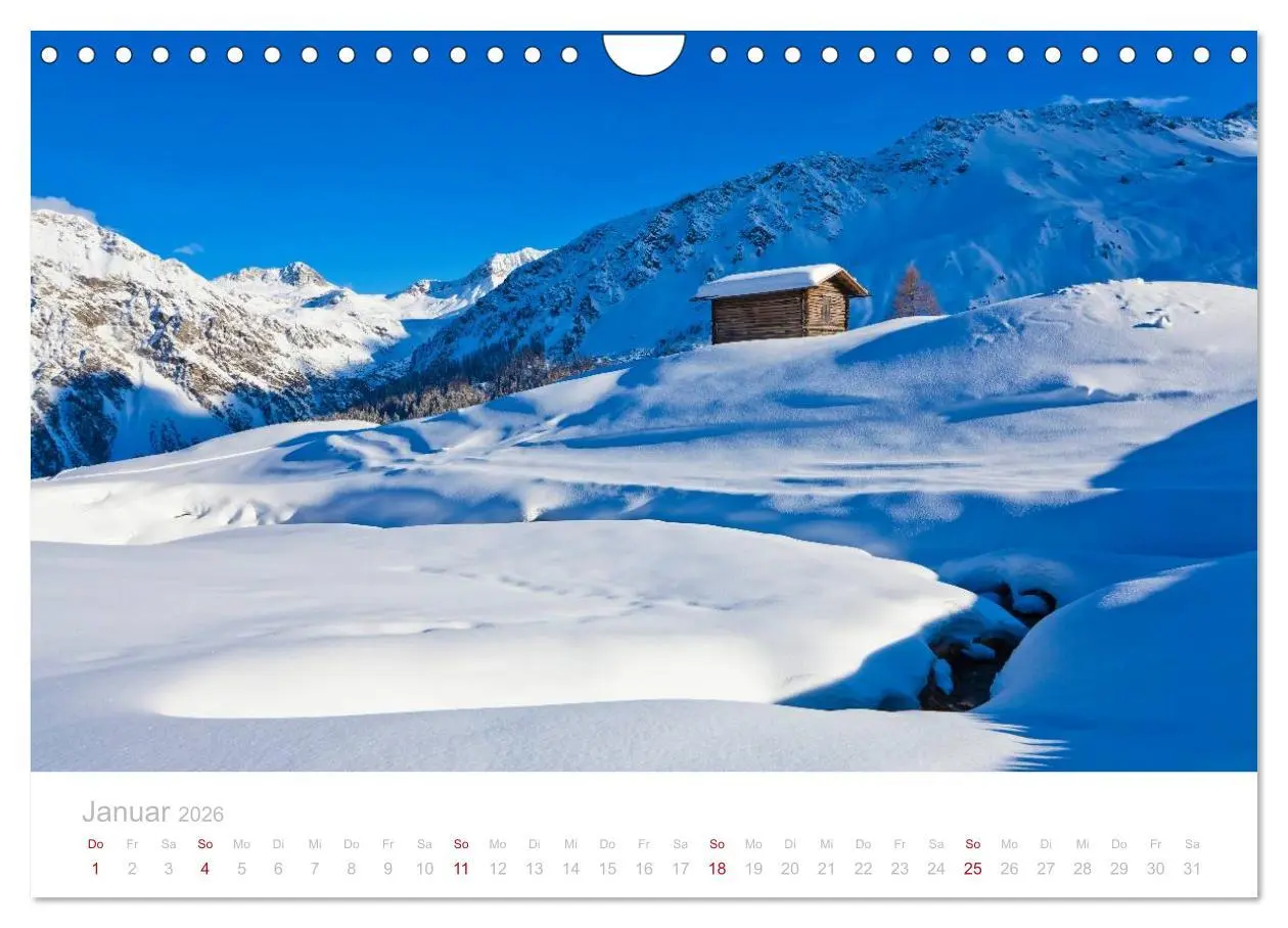 Bild: 9783516173871 | Graubünden Engadin 2026 (Wandkalender 2026 DIN A4 quer), CALVENDO...