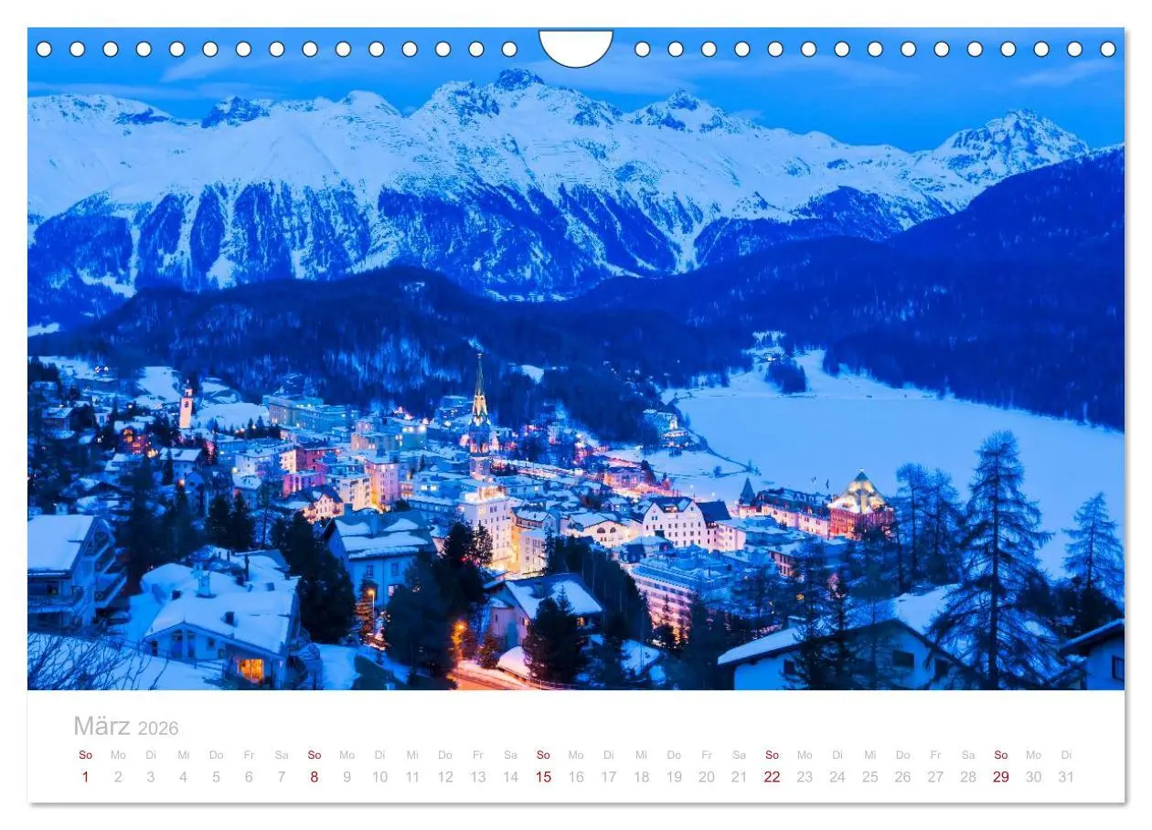 Bild: 9783516173871 | Graubünden Engadin 2026 (Wandkalender 2026 DIN A4 quer), CALVENDO...