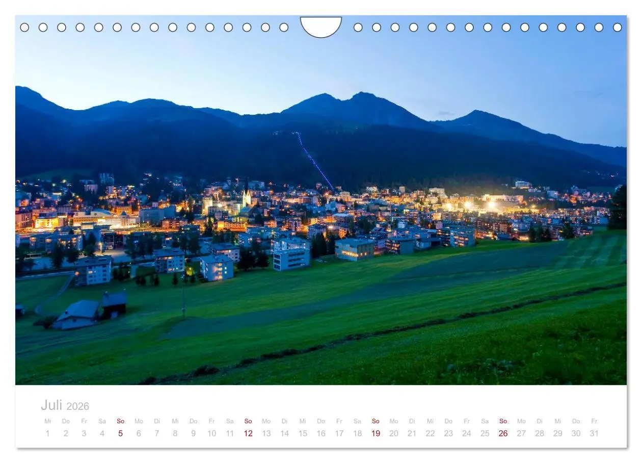 Bild: 9783516173871 | Graubünden Engadin 2026 (Wandkalender 2026 DIN A4 quer), CALVENDO...
