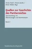 Cover: 9783525533871 | Quellen zur Geschichte des Partherreiches, Bd. 2: Griechische und...