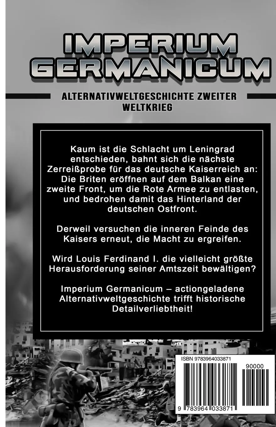 Rückseite: 9783964033871 | Imperium Germanicum - Alternativweltgeschichte Zweiter Weltkrieg...