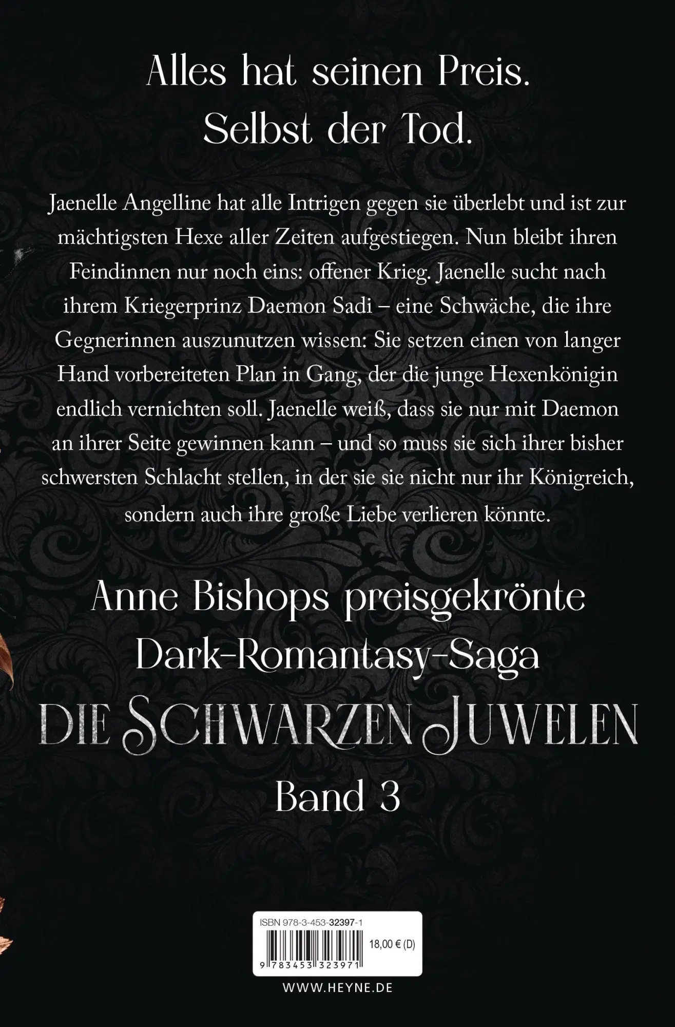 Bild: 9783453323971 | Nachtkönigin - Die Schwarzen Juwelen | Anne Bishop | Taschenbuch