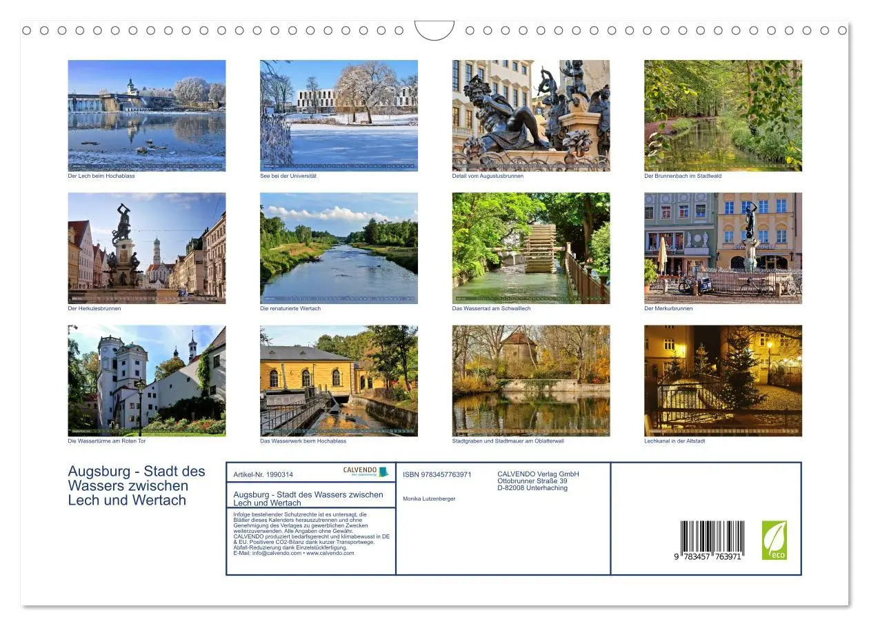 Bild: 9783457763971 | Augsburg - Stadt des Wassers zwischen Lech und Wertach...