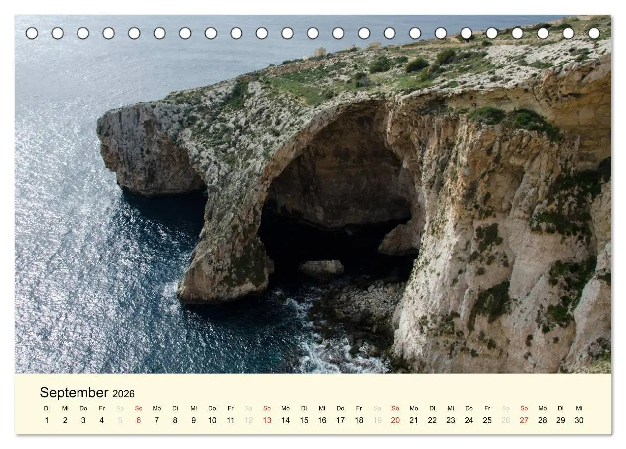 Bild: 9783516093971 | Malta und Gozo, Perlen im Mittelmeer (Tischkalender 2026 DIN A5...